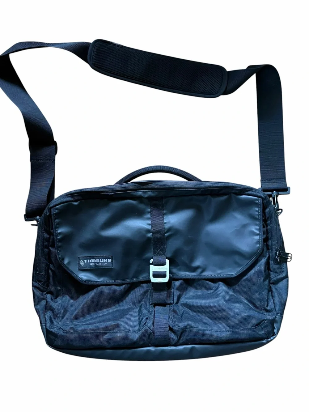 Timbuk2 Black Nylon Messenger Bag Shoulder/Work Bag